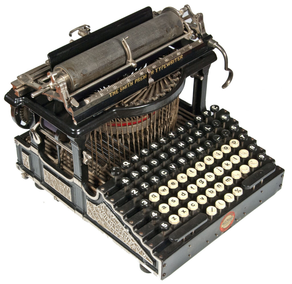 Smith Premier 1 Typewriter - Antique Typewriters